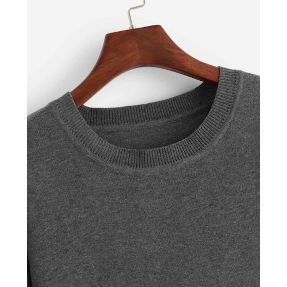 Slit Back Bow Sweater Pullover - Picture 3 of 5